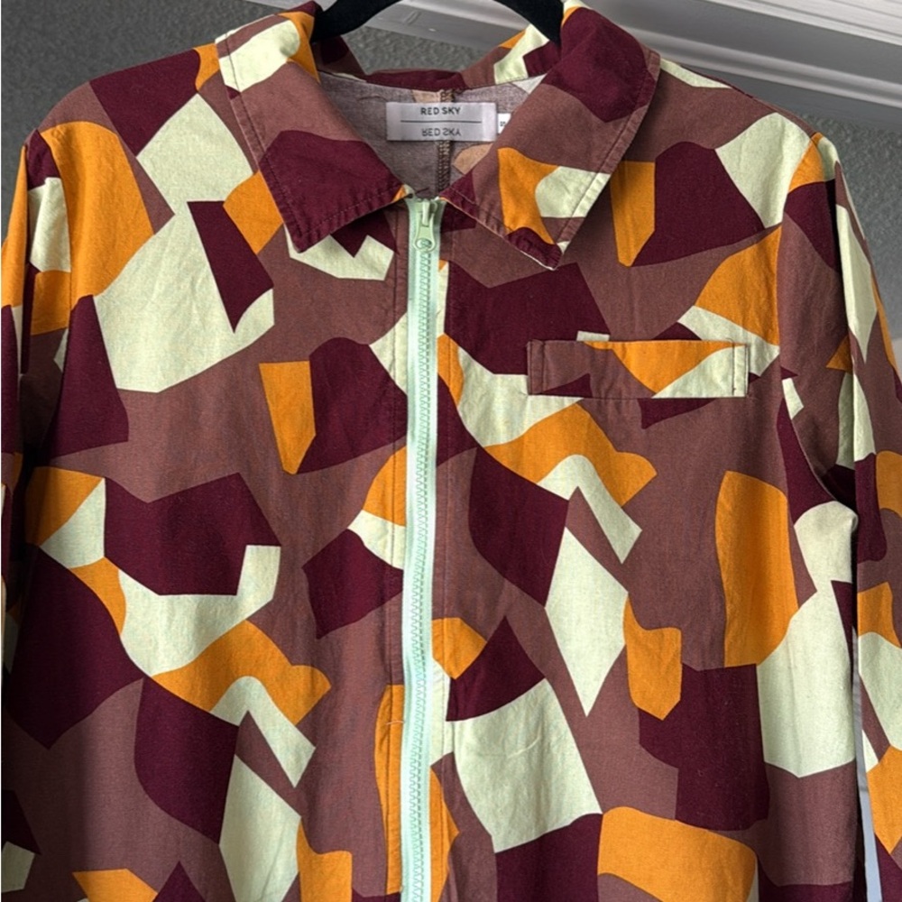Red Sky Boiler Suit Like New Multicolored